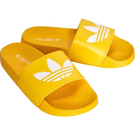 adidas slippers geel heren|adidas slippers nl.